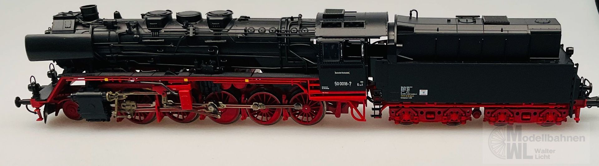 Roco 62265 - Roco - Dampflok BR 50 0018-7 DR Ep.IV Reko Öl H0/GL